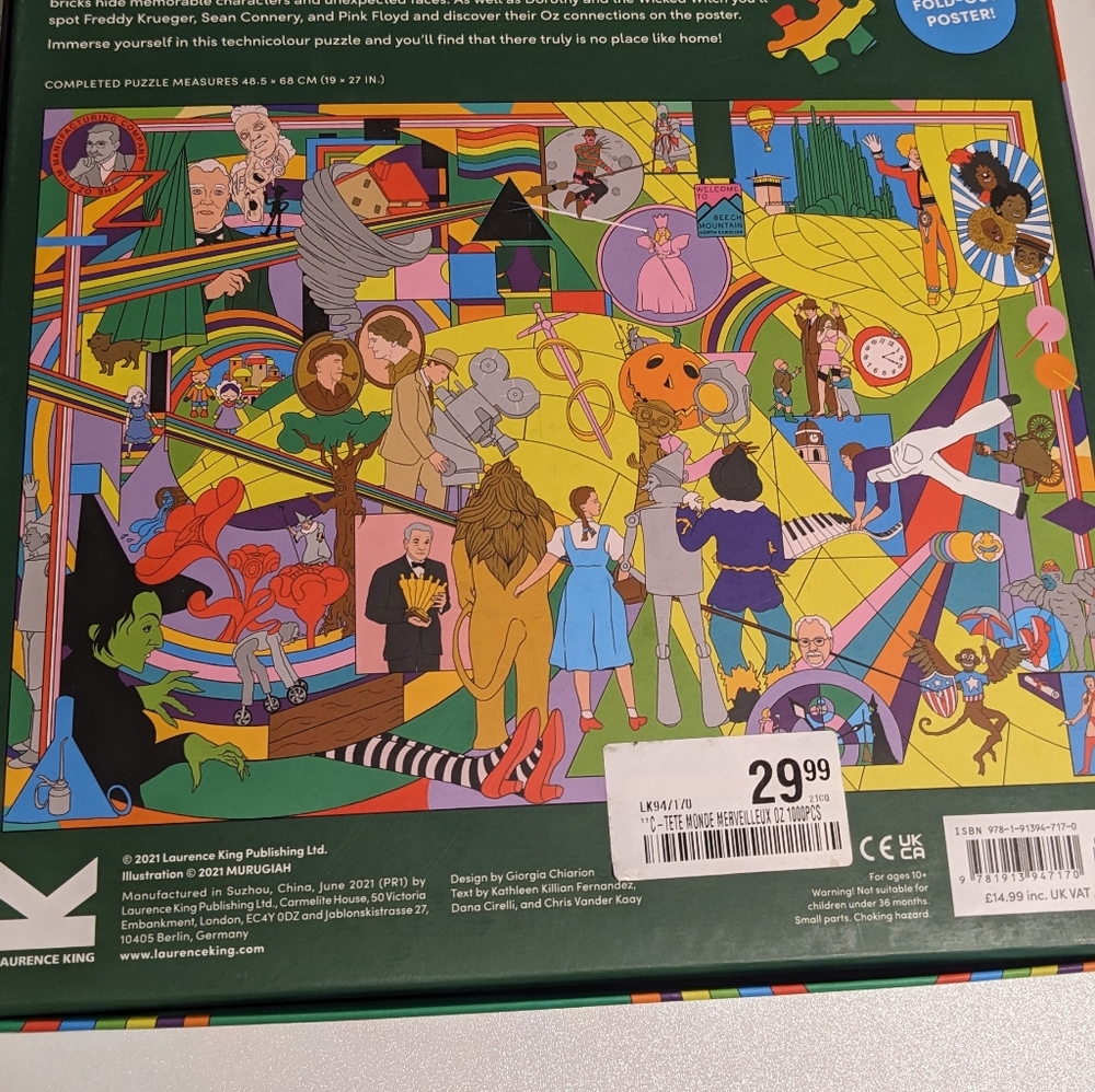 The Wonderful Wizard of Oz Puzzle - Picture 3 of 3
